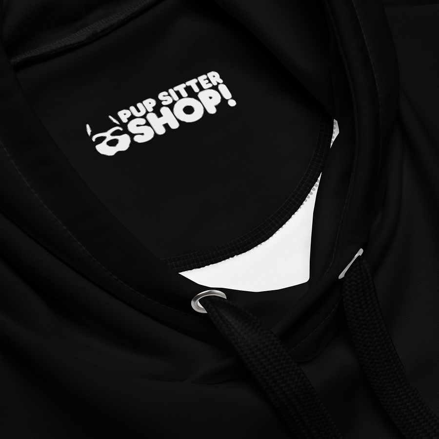 Pup Splatter Hoodie - Black / Blue product image (4)