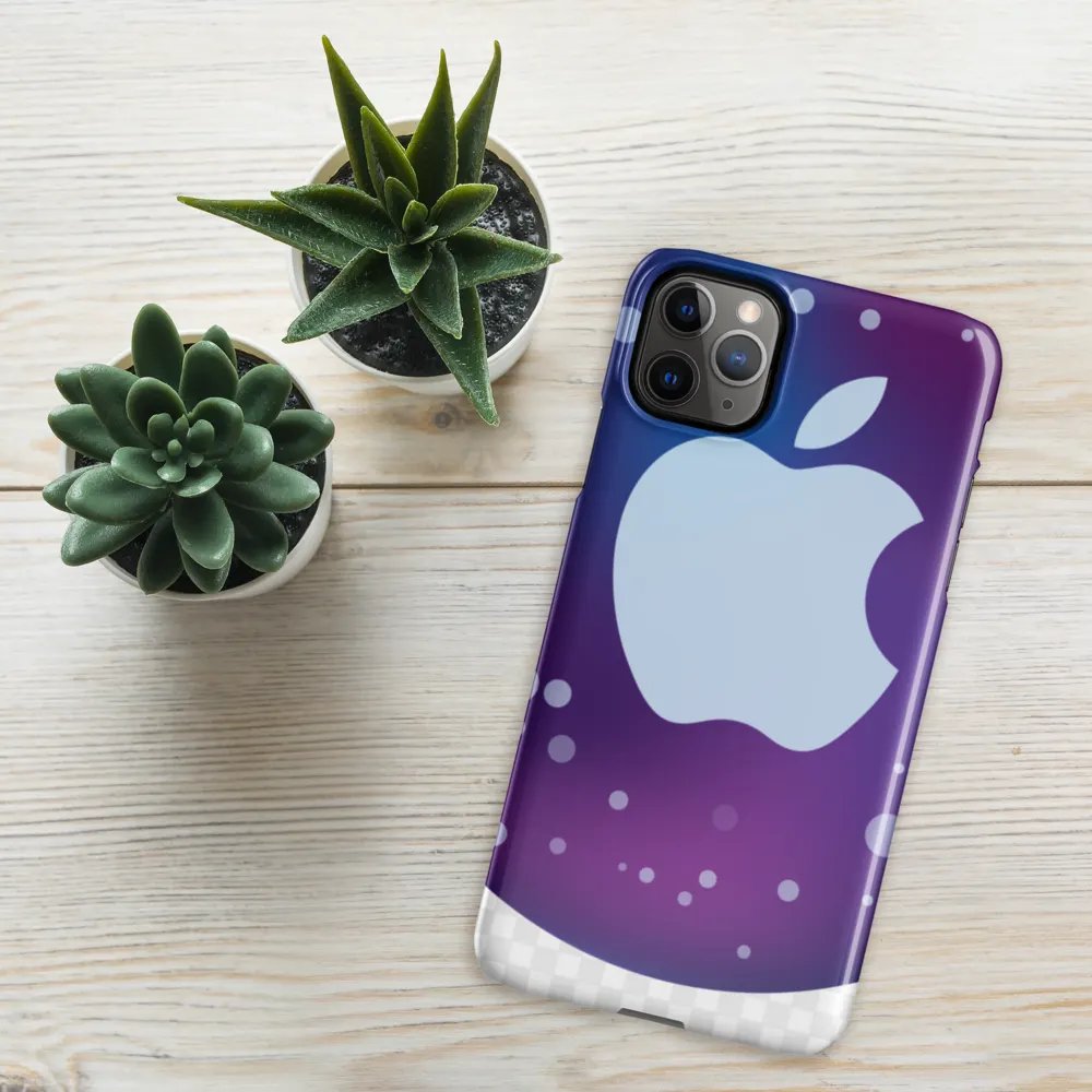 Cosmic Apple Snap Case product image (52)