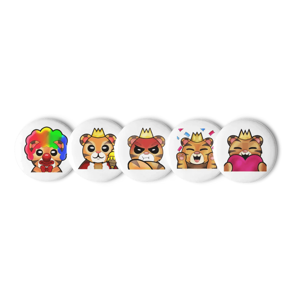 TheMafiaQueen Royal Pin Button Set product image (3)