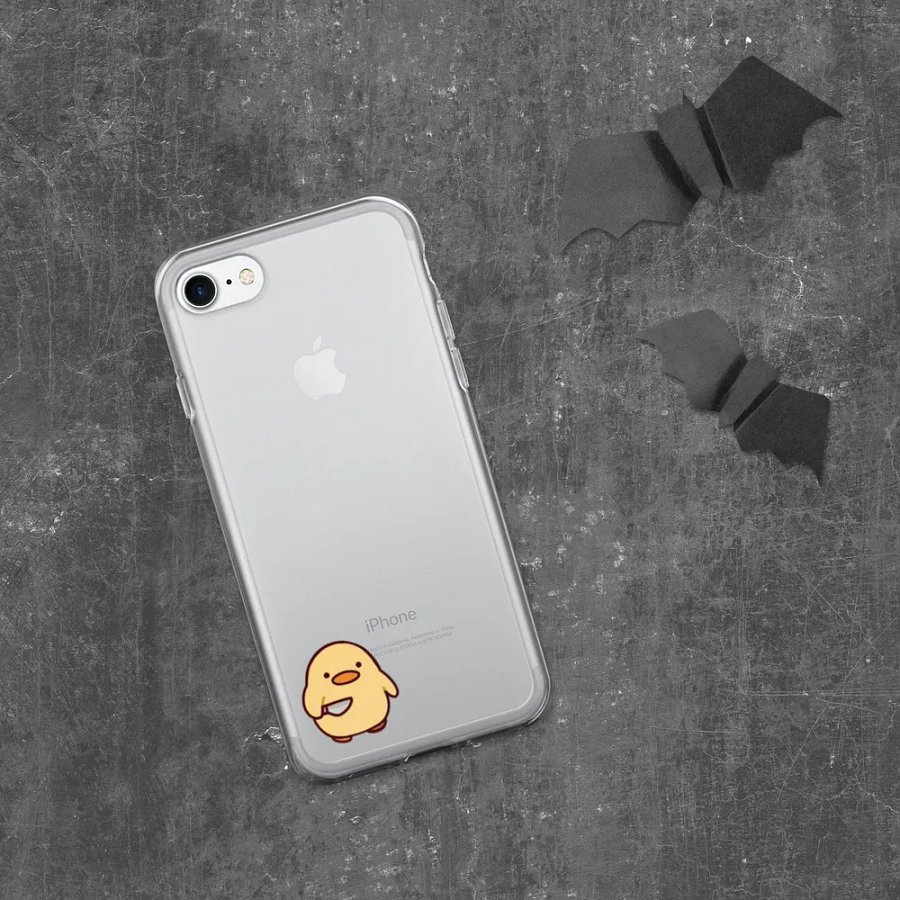 Clear Case for iPhone - Cute Ducky Design product image (332)