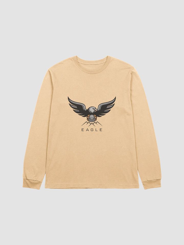 Unisex Long Sleeve T-Shirt with Majestic Eagle Design - Supersoft Comfort product image (57)