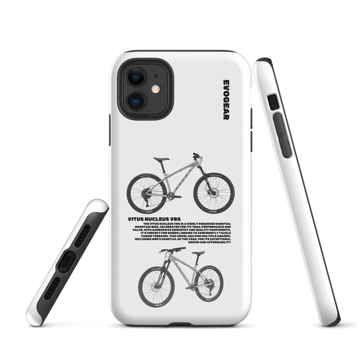 White Vitus Nucleus VRS iPhone Case product image (1)