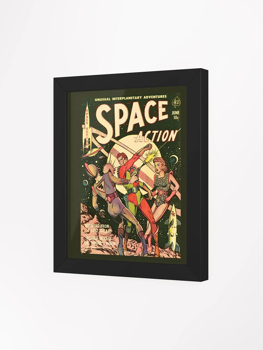 Space Action Comic Wall art product image (44)