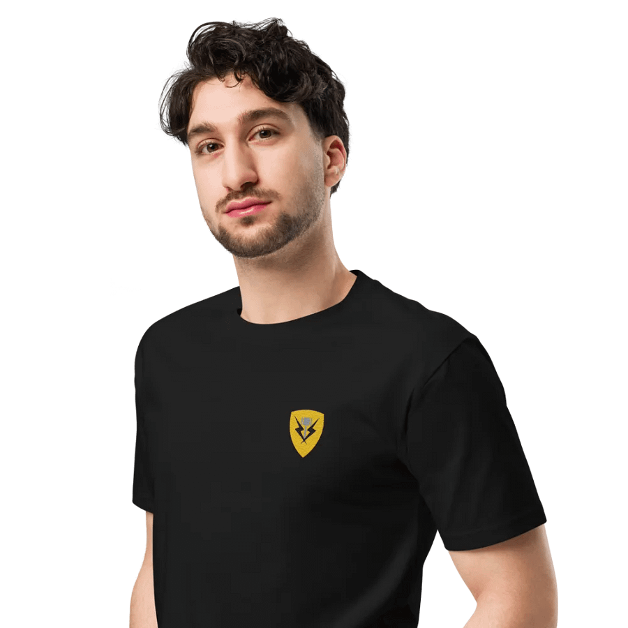 Embroidered JUDCIAL THUNDER logo T shirt product image (5)
