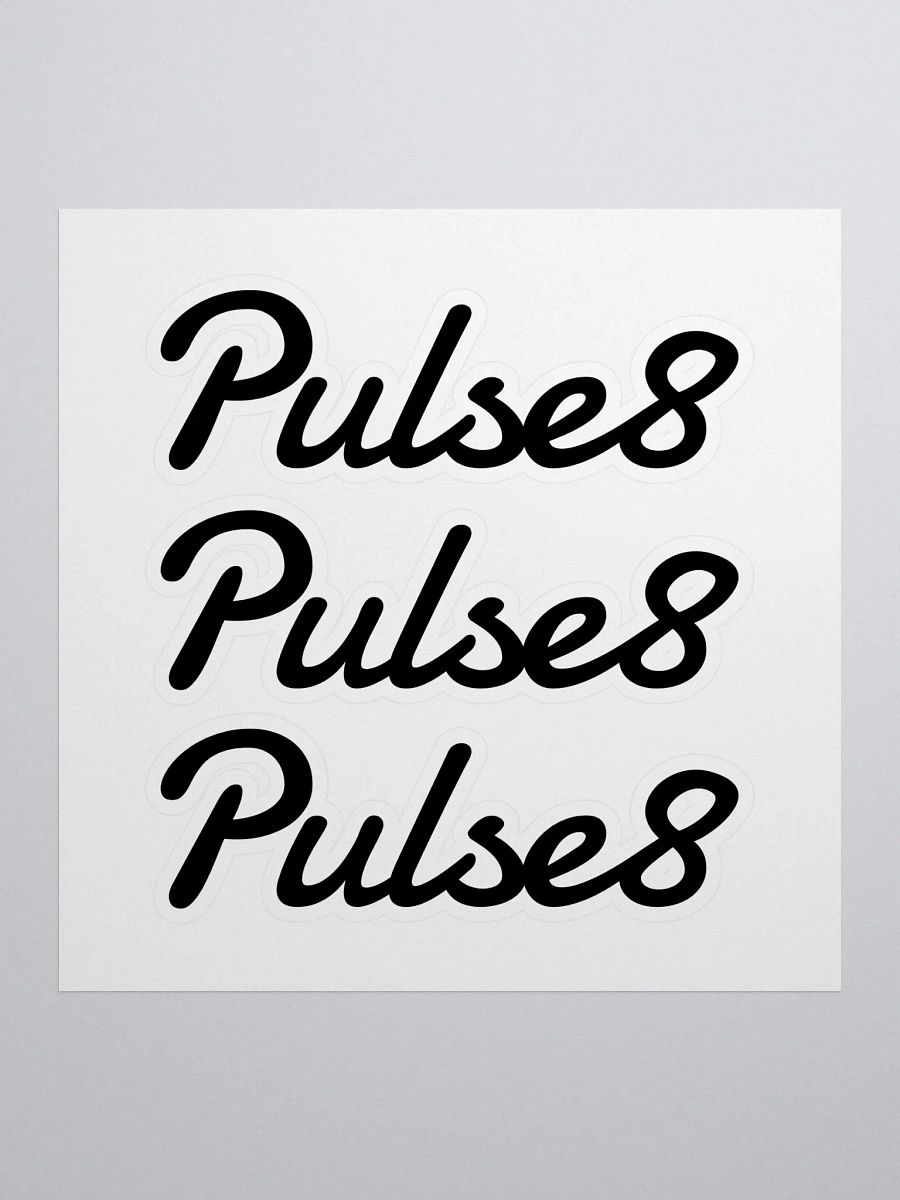 3x Classic Logo Stickers (Medium) product image (1)