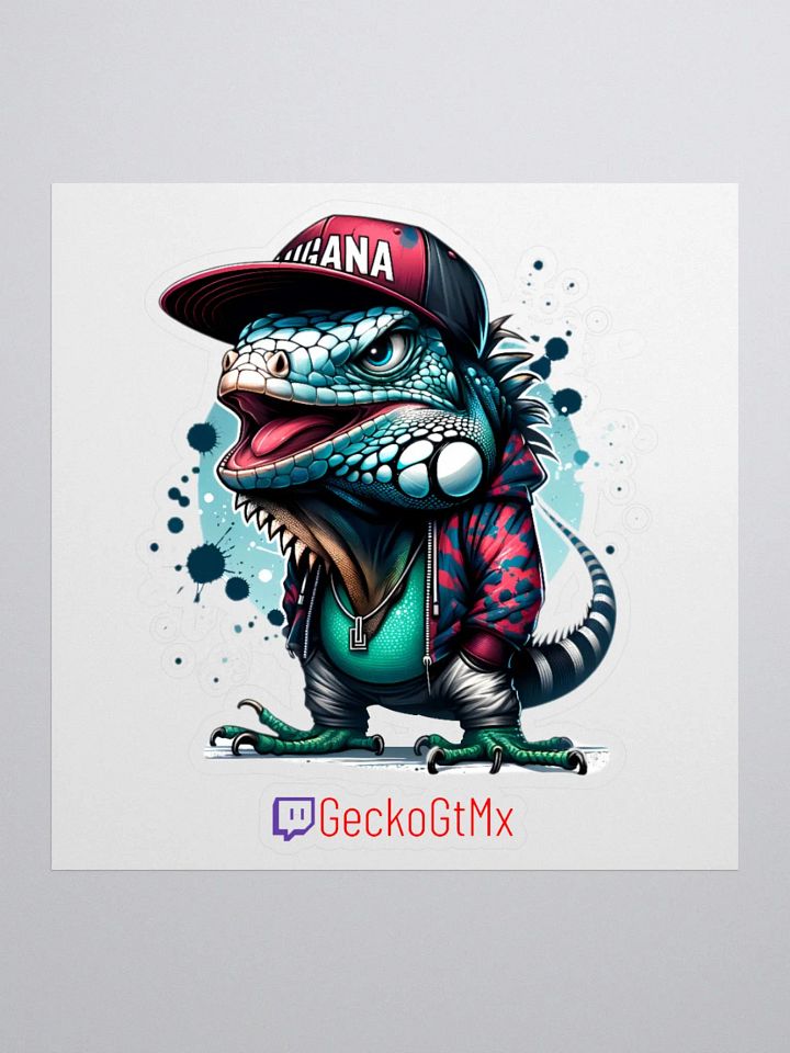 Urban Iguana Kiss Cut Stickers product image (3)