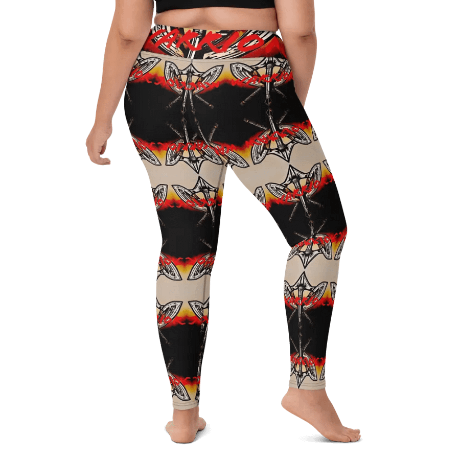 Symmetrical Moth All-Over Yoga Leggings product image (10)
