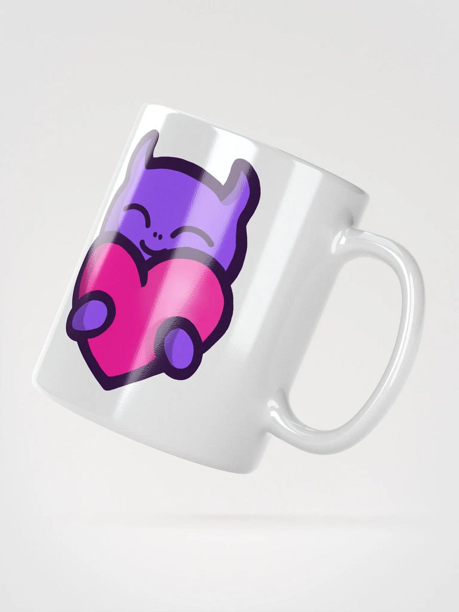 White Mug with Heart Jeffrey product image (4)