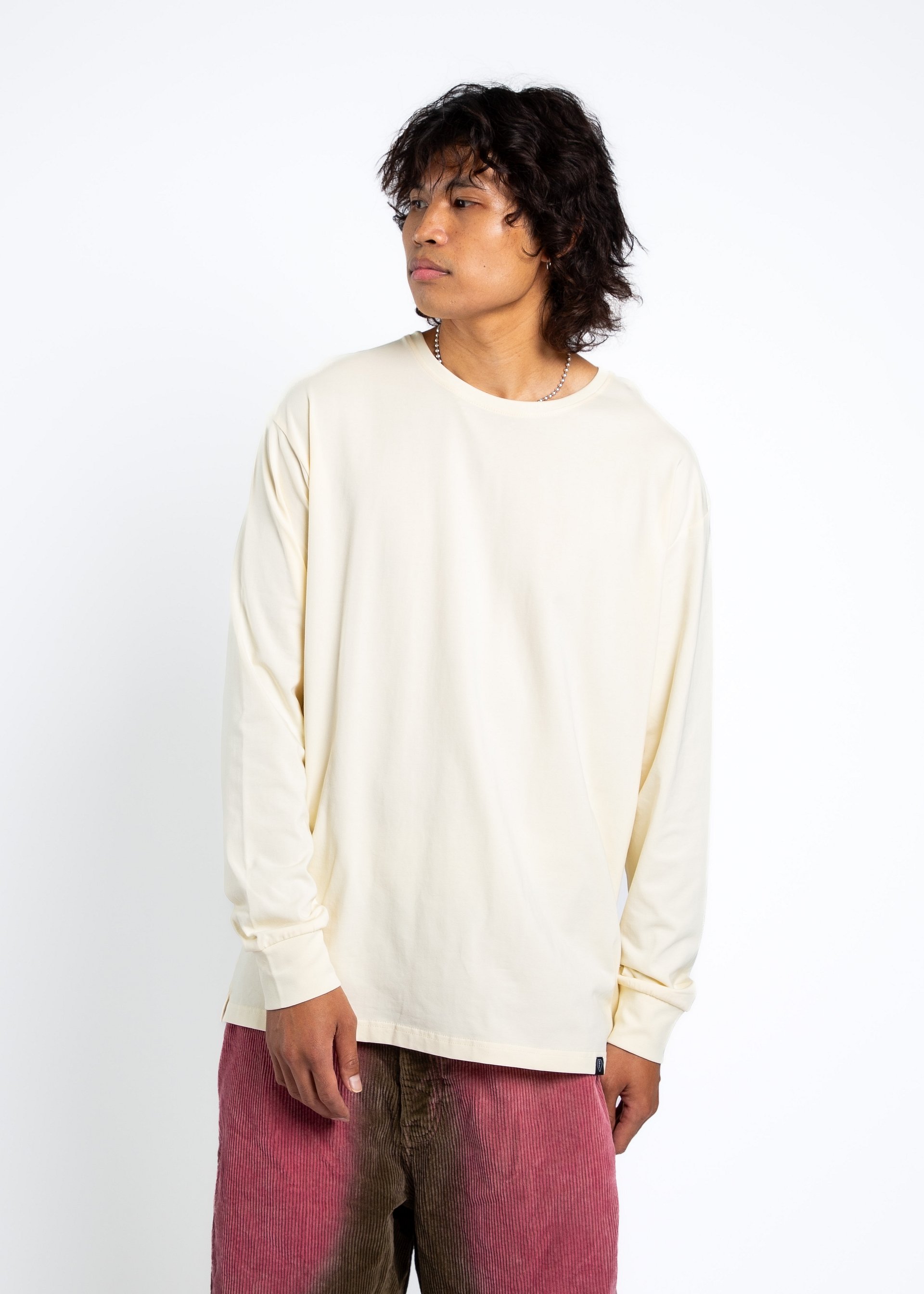 Long-Sleeve Tee 2-Pack - Navy/Bone product image (7)