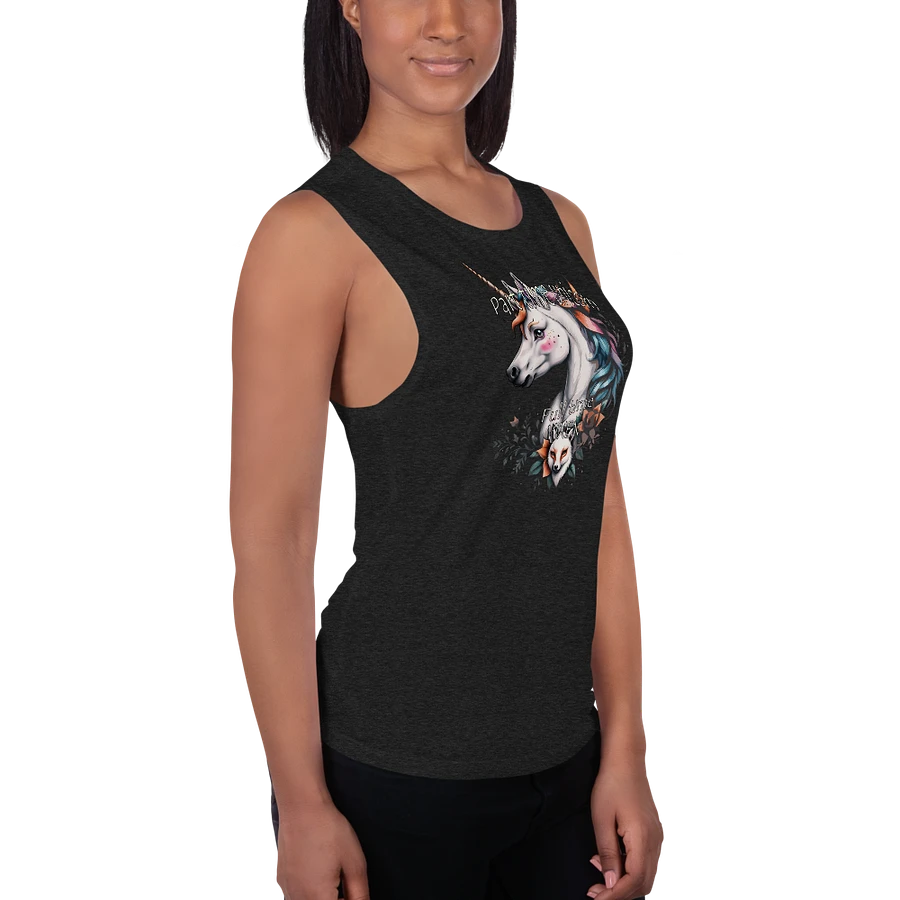 Part-Time Unicorn Full-Time Vixen Flowy Tank product image (3)