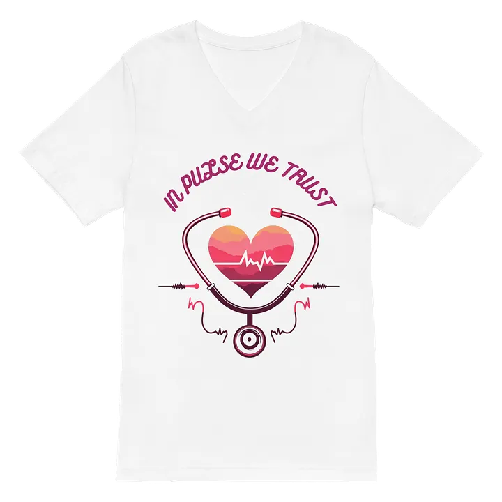 Heartbeat Trust V-Neck Tee product image (2)