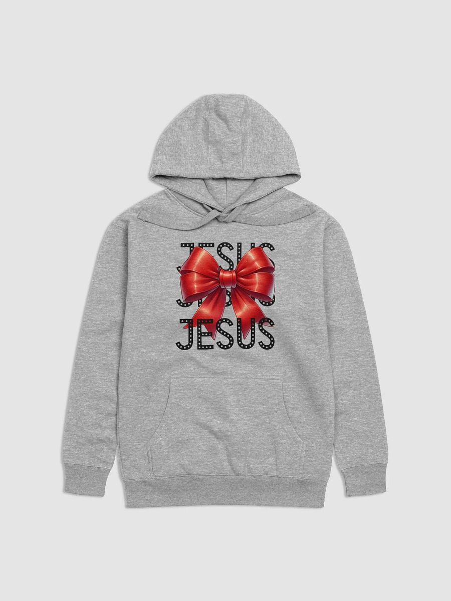 JESUS Bow Charm Heritage Unisex Hoodie product image (1)