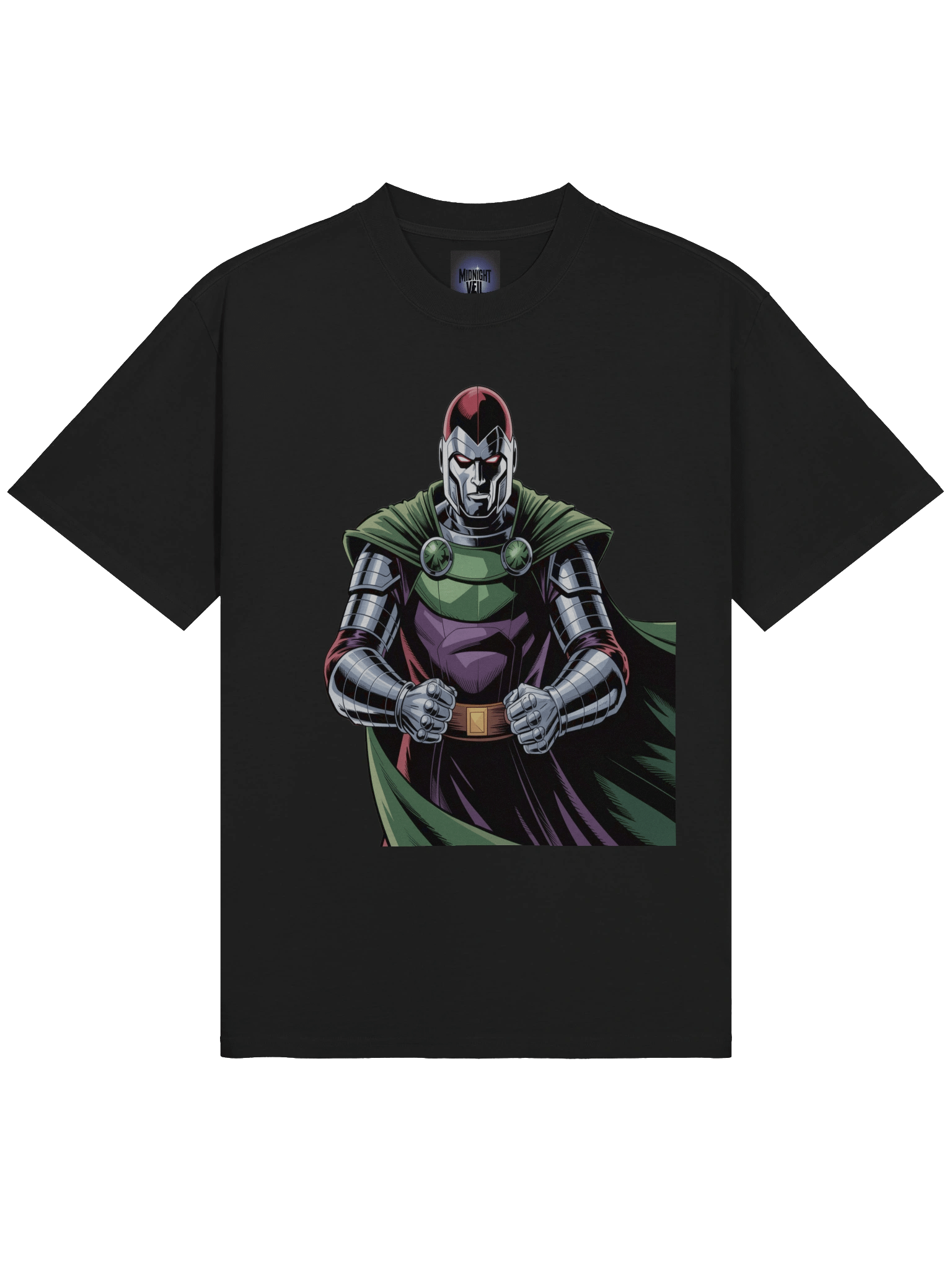 Dr. Doom's Veiled Tyranny – Premium Oversized Faded T-Shirt product image (5)