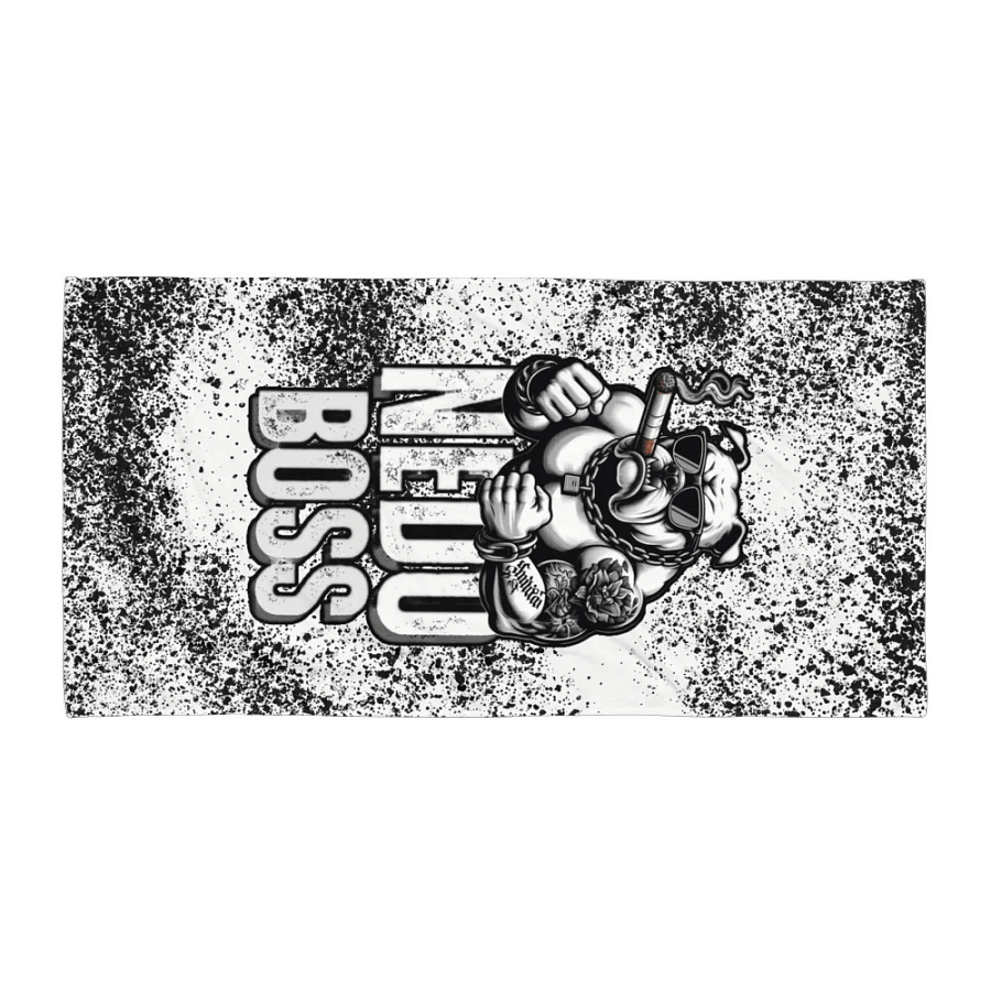 Boss Bulldog Sublimated Towel product image (1)
