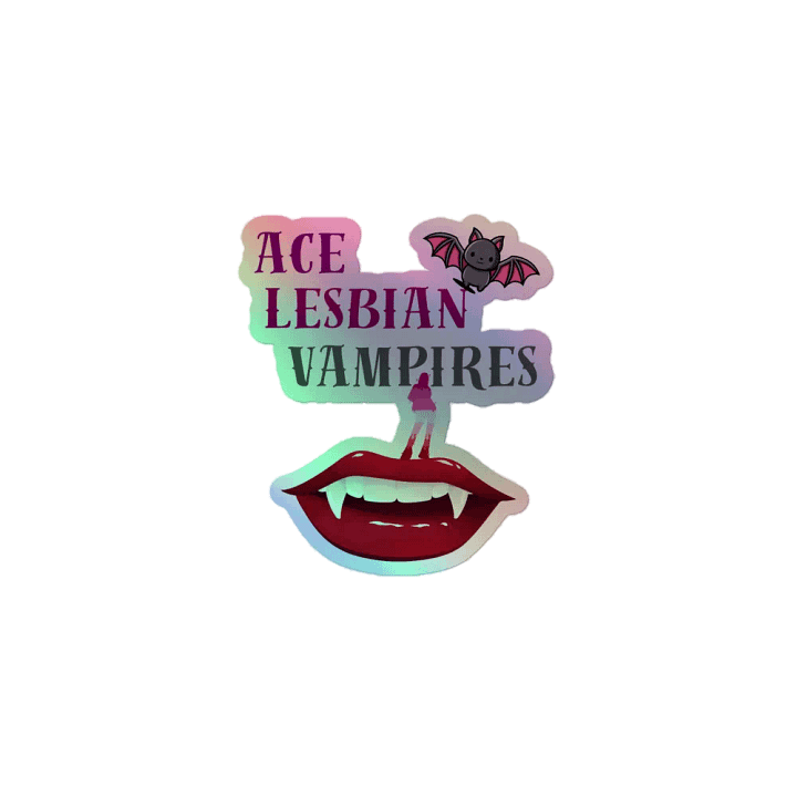 Ace Lesbian Vampires - Sticker product image (1)
