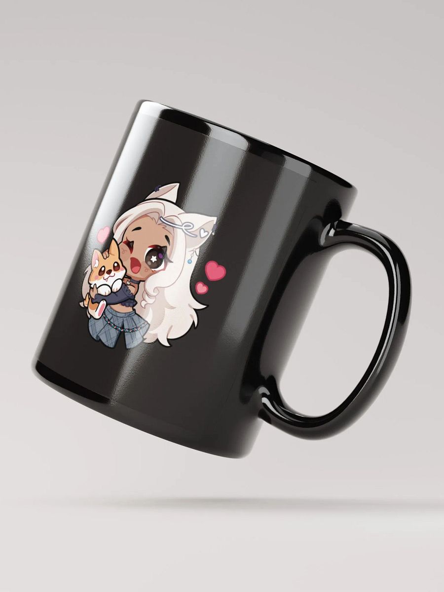 Happy Sips Mug — Black product image (3)