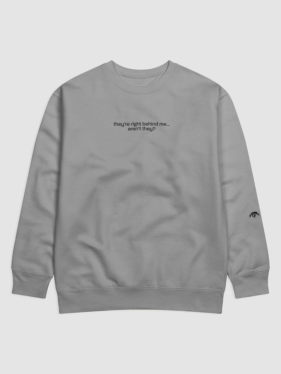 they're right behind me... aren't they? Sweatshirt product image (15)