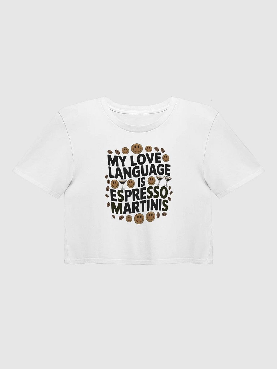 Espresso Martini Love - Crop Top product image (49)