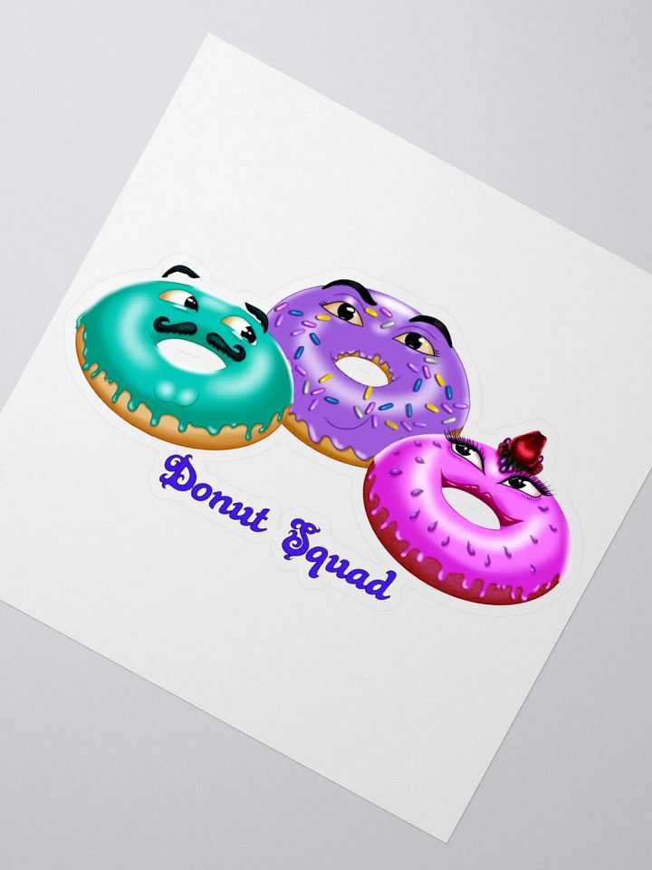 Donut Squad KissCut Sticker product image (5)