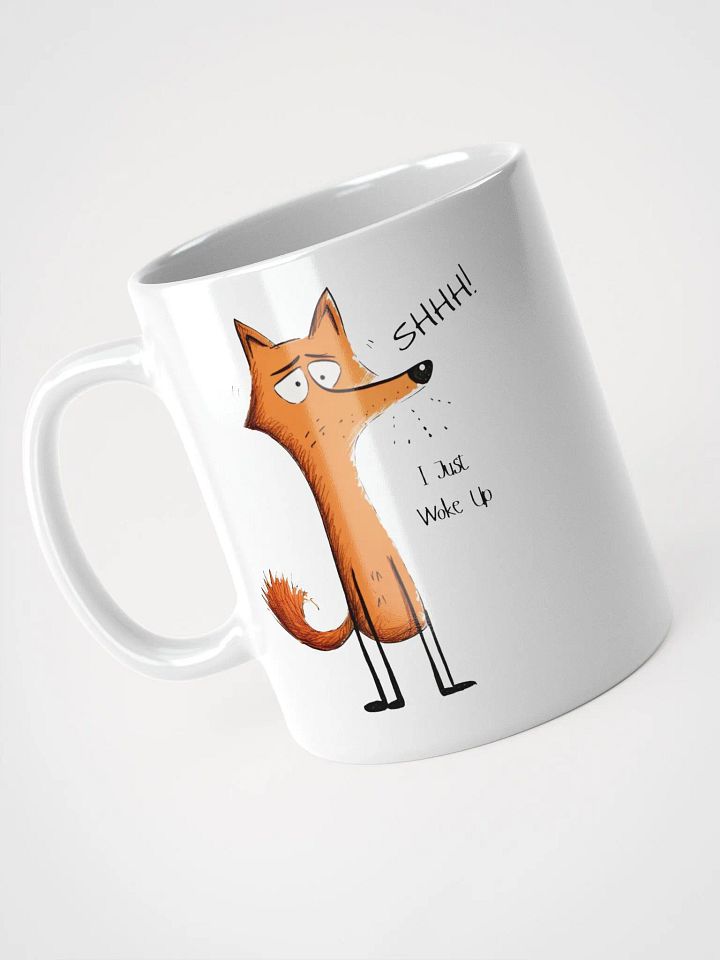 Sleepy Fox I Just Woke Up Mug product image (2)