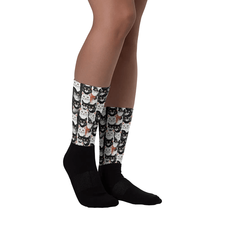 Katz Katz Katz Black Foot Socks product image (2)