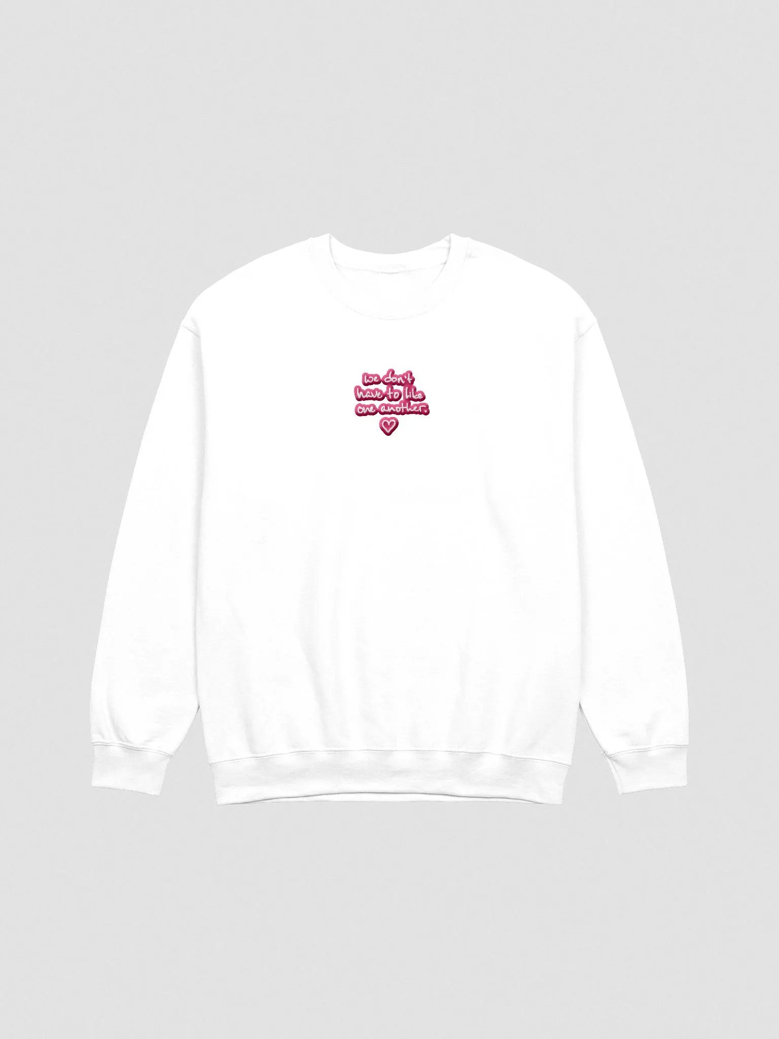 ONE ANOTHER (pink bubble design 2) embroidered crewneck product image (5)