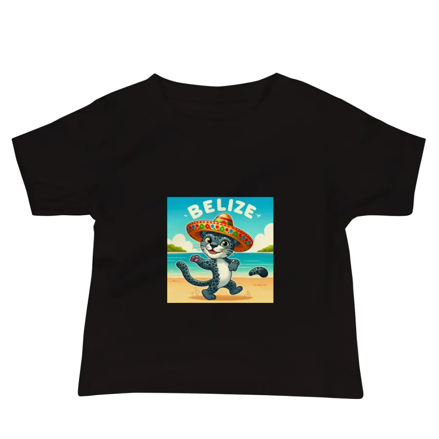 Belizean Jaguar Baby Tee product image (6)
