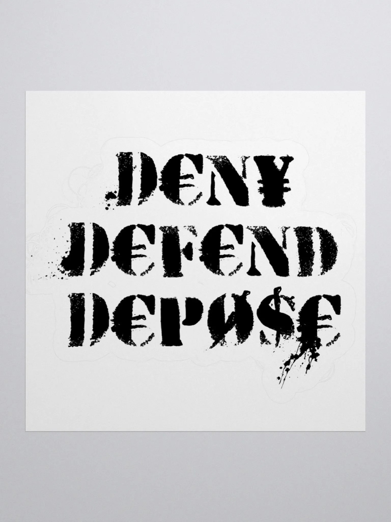 D\\D//D Sticker product image (3)