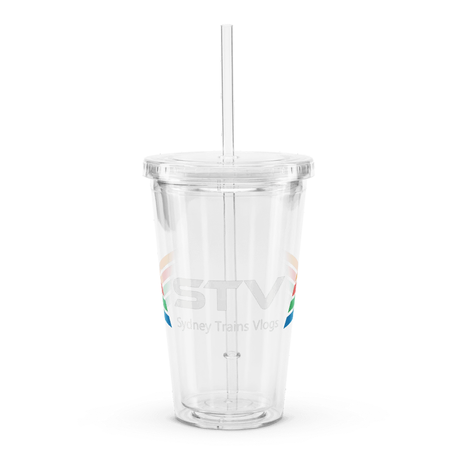 STV Double Wall Clear Plastic Tumbler product image (2)