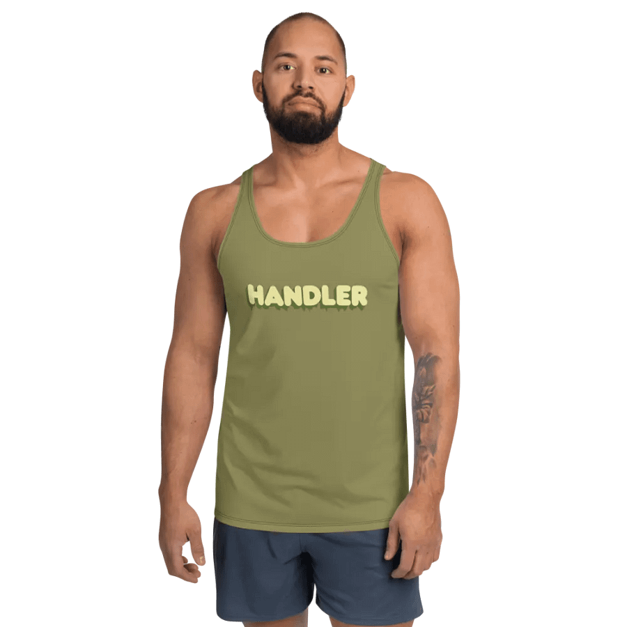 Identity Tank - HANDLER - Military Green product image (3)