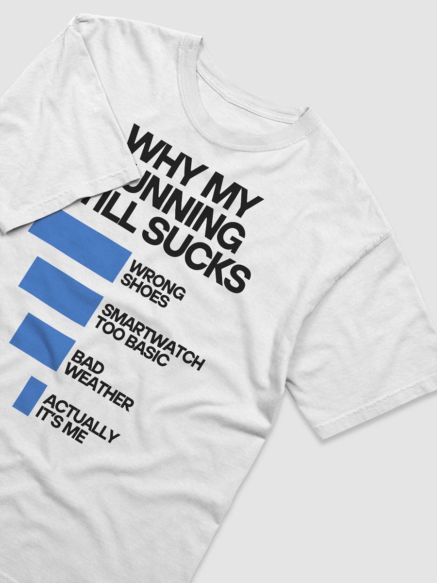 Descending Blue Rectangles T-Shirt product image (6)