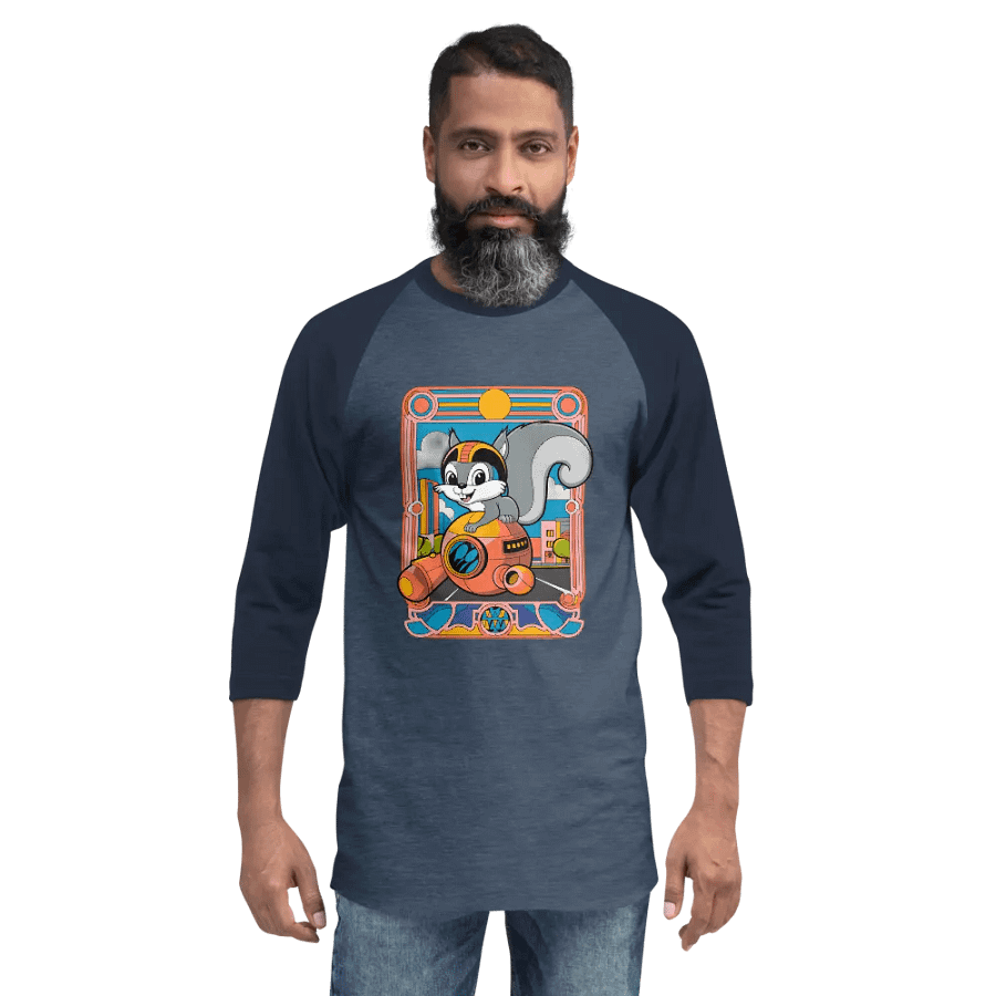 Squirrel Adventure Raglan Tee product image (2)