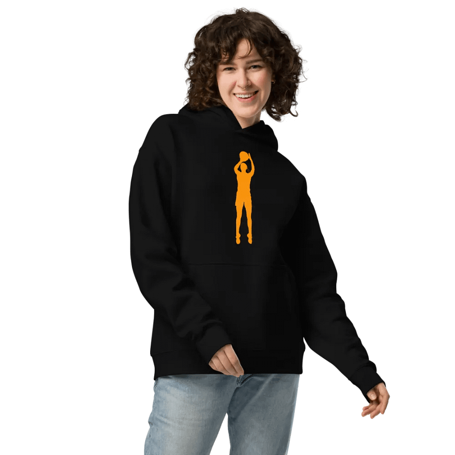 22BA Premium Oversized Hoodie Black product image (3)