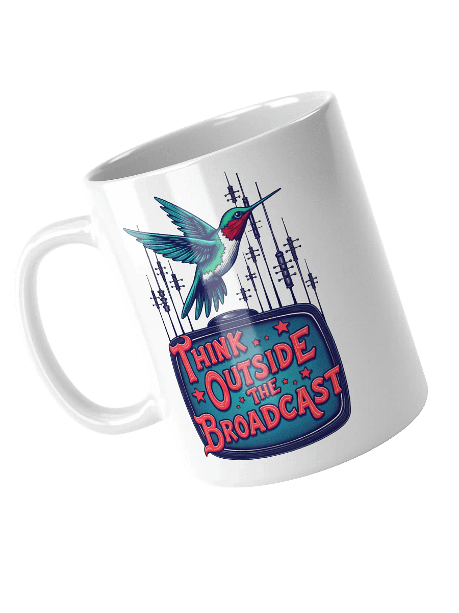 Think Outside The Broadcast Mug product image (4)