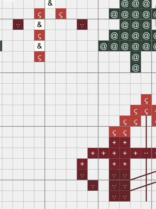 Attack and Dethrone Santa - Cross Stitch Pattern product image (2)