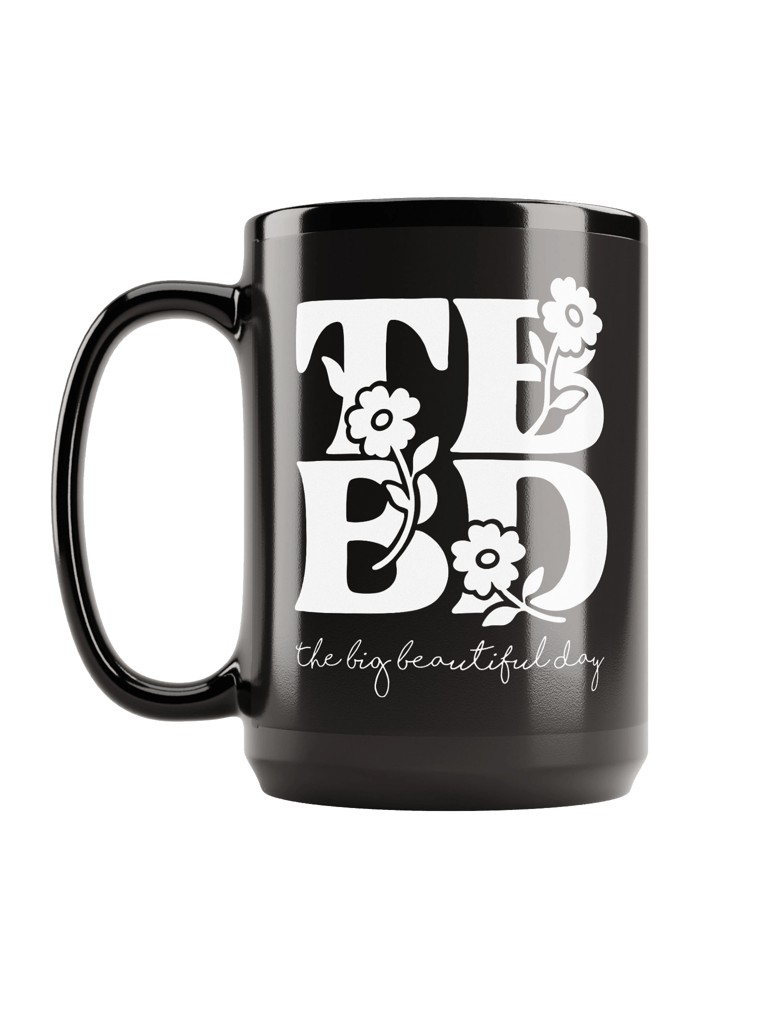 The Big Beautiful Day Floral Mug product image (6)