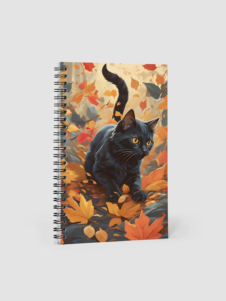 Autumn Catventures Spiral Notebook product image (1)