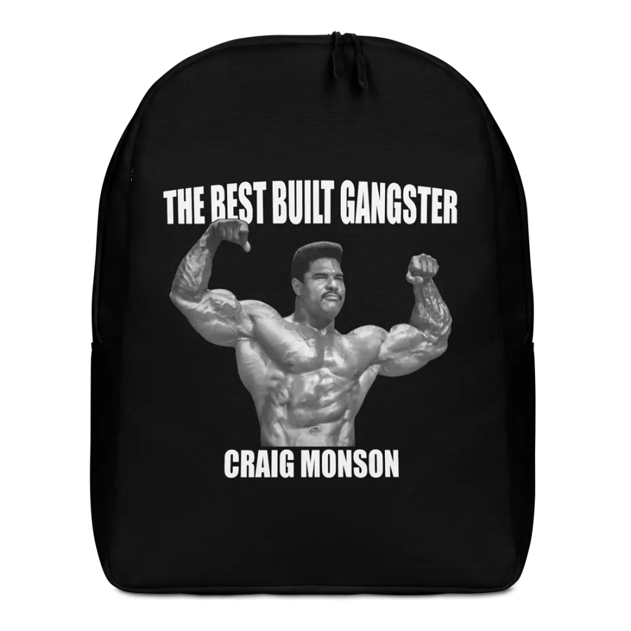 The Best Built Gangster Craig Monson Backpack product image (1)