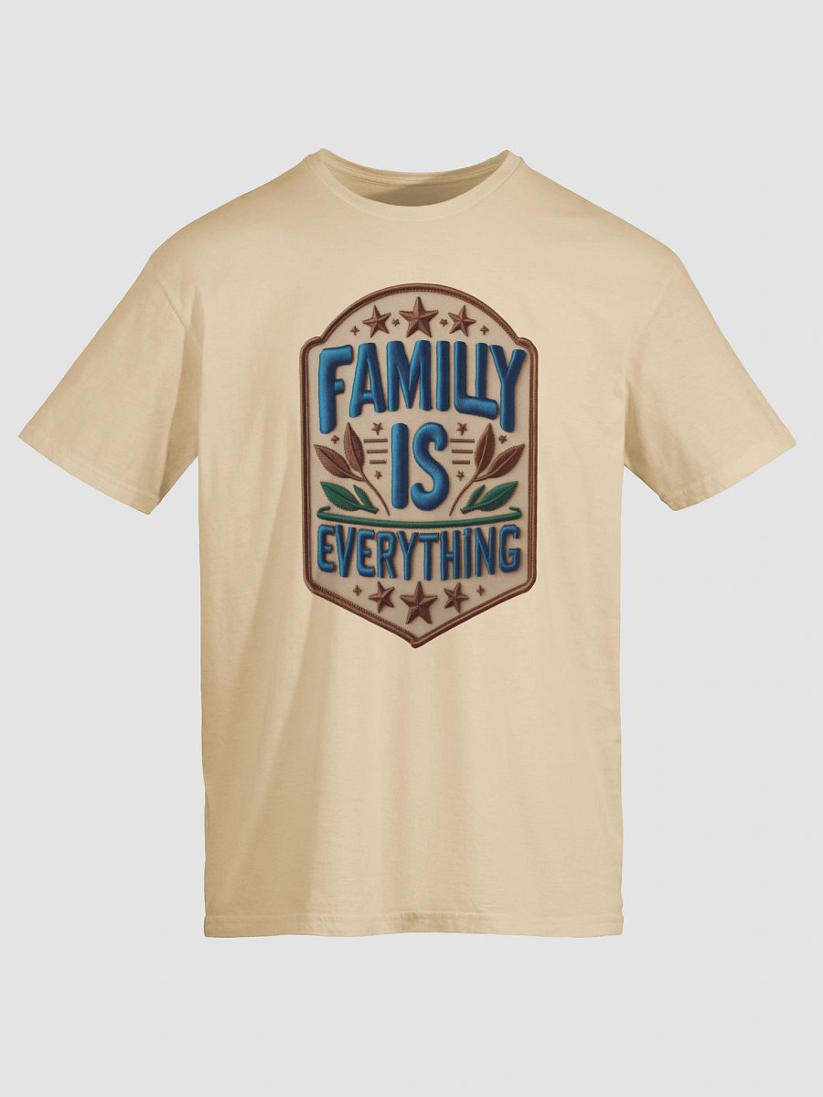 Family Is Everything Decorative Badge T-Shirt product image (5)