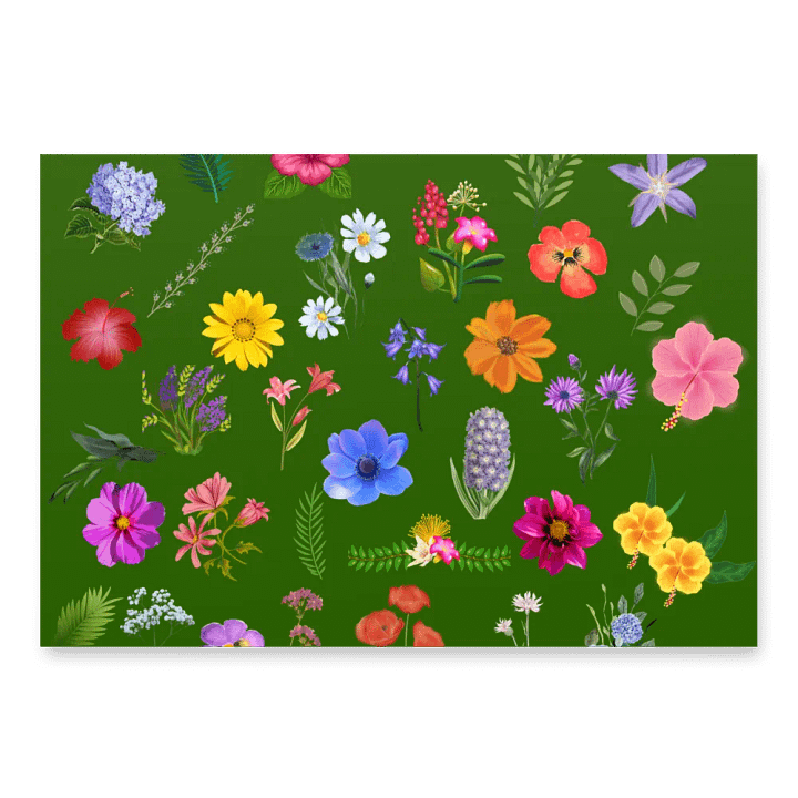 Botanical Bliss Wrapping Paper Set product image (2)