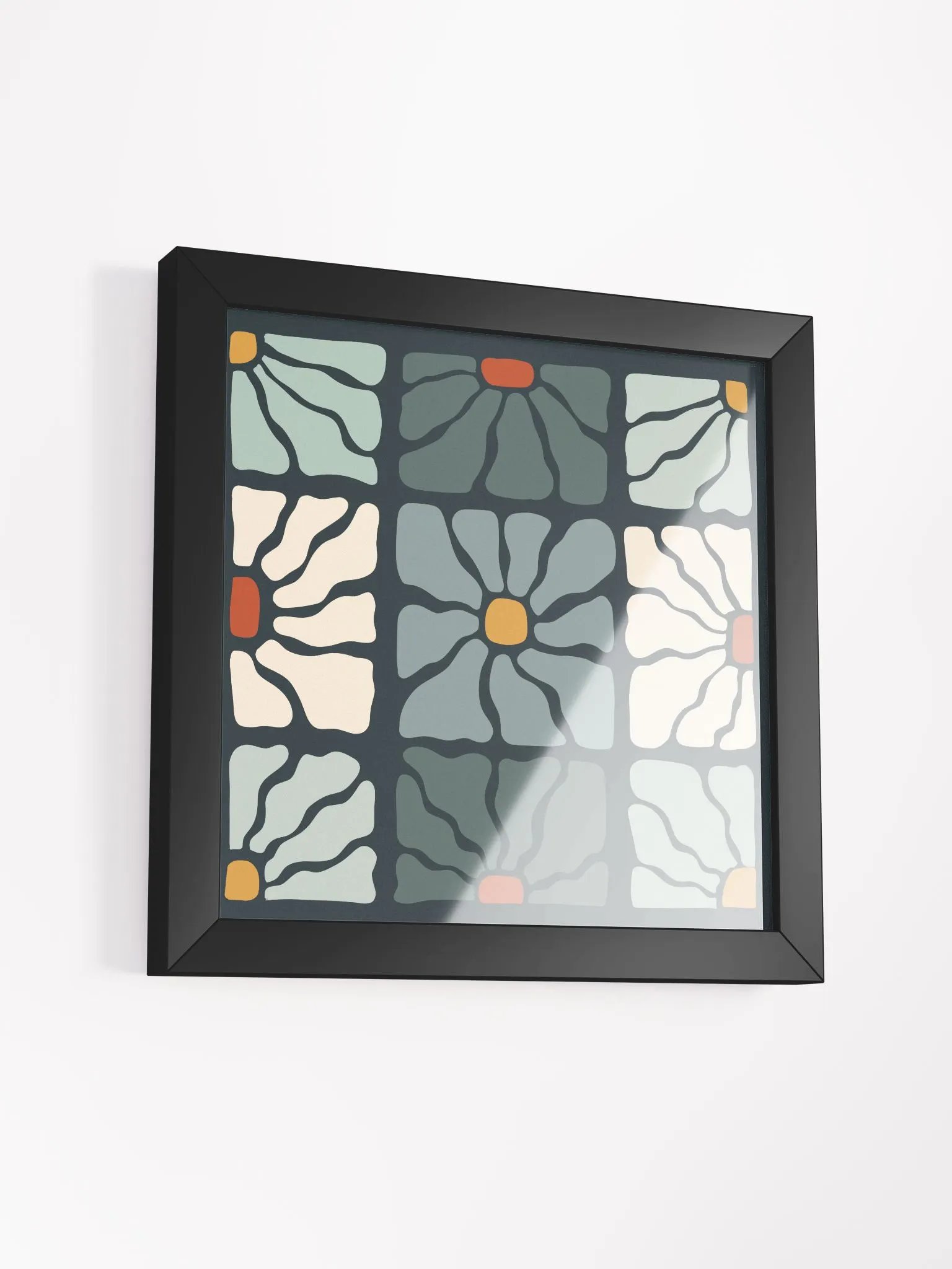 Mosaic Garden - Framed Poster product image (3)