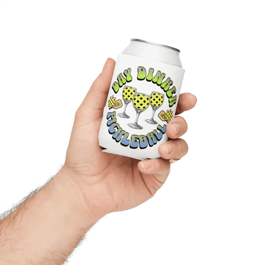Day Drinker Pickleball Can Cooler product image (4)