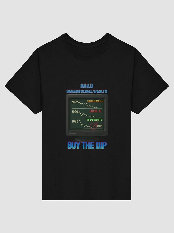 Build Generational Wealth Tee – "Buy the Dip" CRT Edition product image (2)