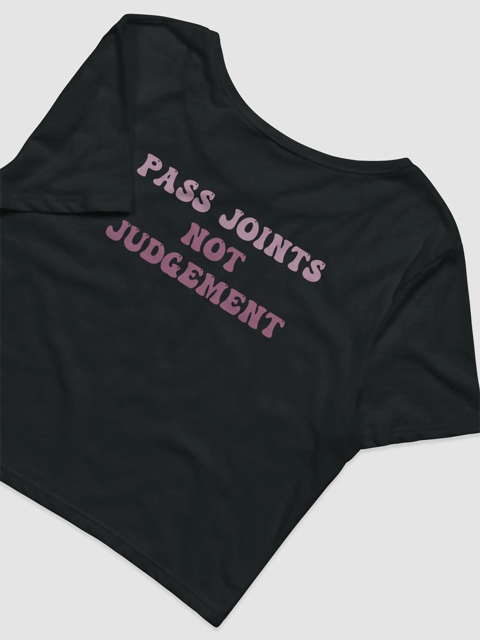 Alien Bud ft Pass Joints Not Judgement Crop Top product image (4)