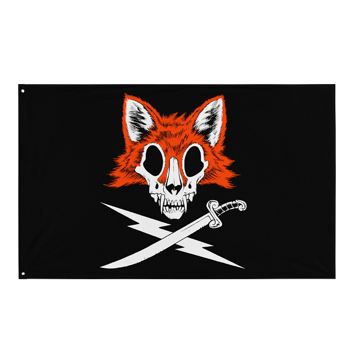 Captain Fox Flag product image (1)