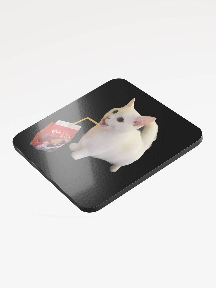 Glossed Cork Coaster: Meme Cats product image (3)