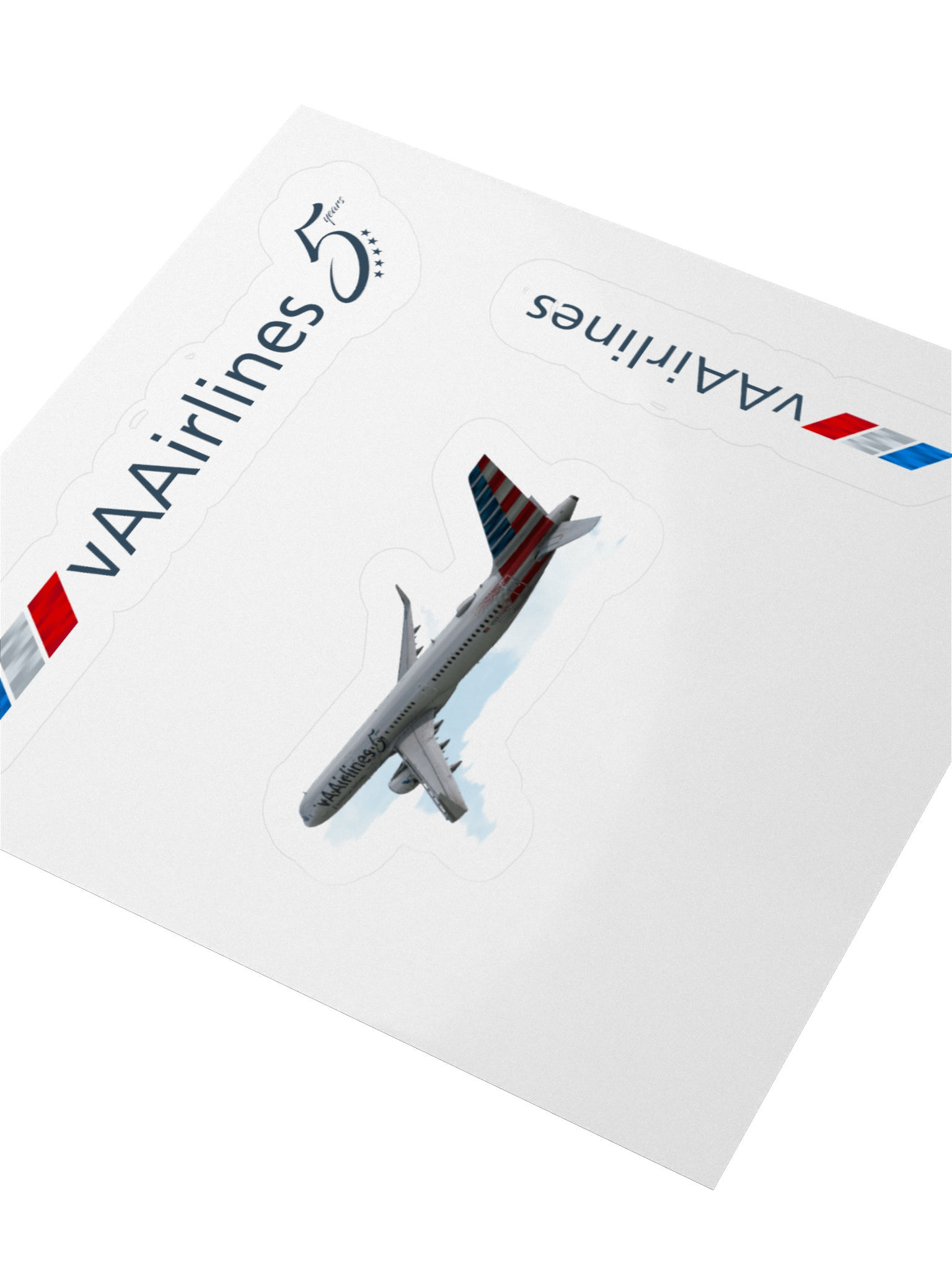 A321 5 Year Watercolor Sticker Set product image (8)
