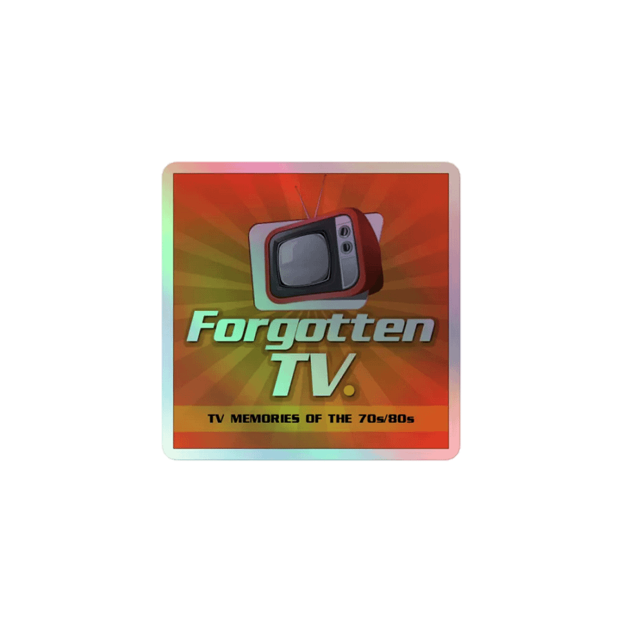 Forgotten TV Holographic Sticker product image (1)
