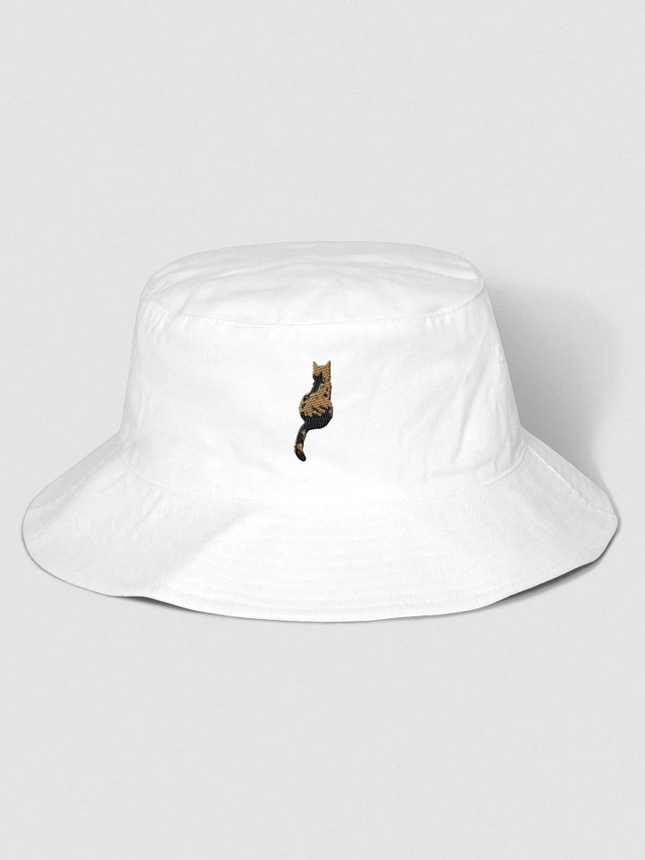 Cat Scoliosis Colored Threads Bucket Hat product image (1)