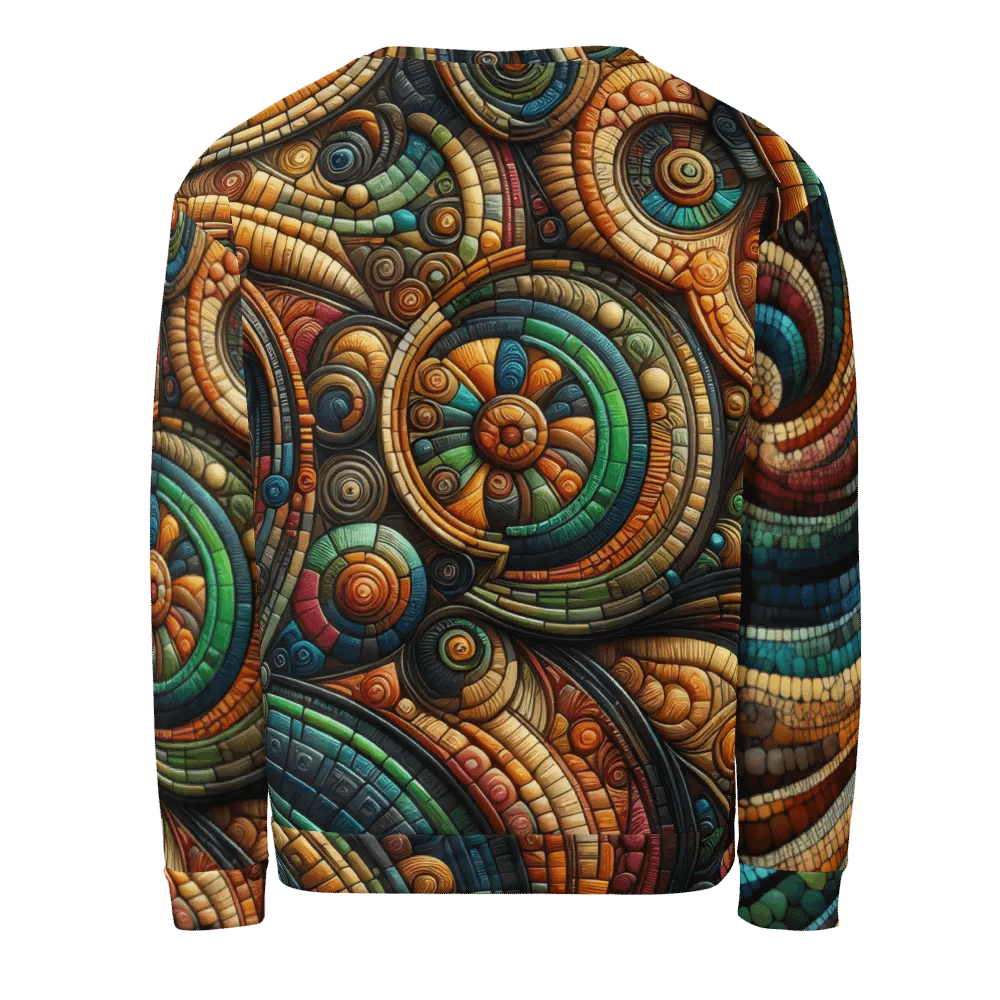 Colorful Patterns - All-Over Unisex Sweatshirt #3 product image (3)